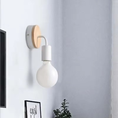Creative Indoor Retro Japanese Style Iron Arm Wall Lamp WL2610picture7
