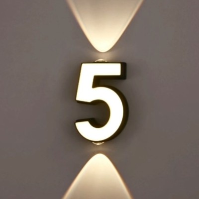 Modern Creative Outdoor Waterproof Letter Number Wall Lamp WL2850picture7
