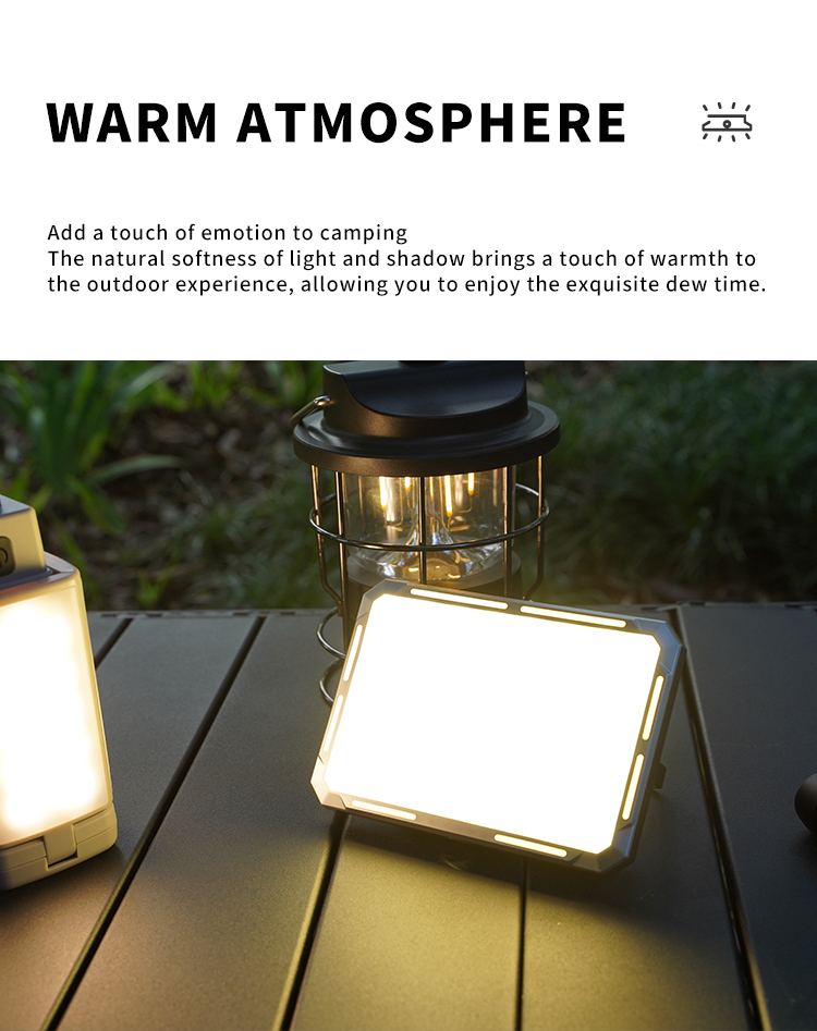 High Power Portable LED Work Light Rechargeable Waterproof Search Light Outdoor Emergency Aluminum ABS Body Cold White Emission