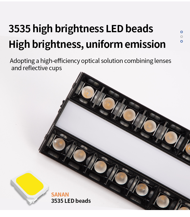 2024 Modern LED Track Light Tunable Spot Adjustable Direction Lamp for Supermarket Superb Linear Track Lighting