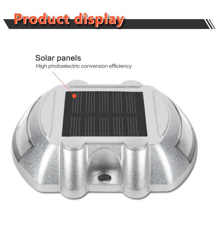 New Flat Ground Solar Lights Power LED Outdoor Road Light Driveway Pathway Dock Path Ground Step Light for Highway Use
