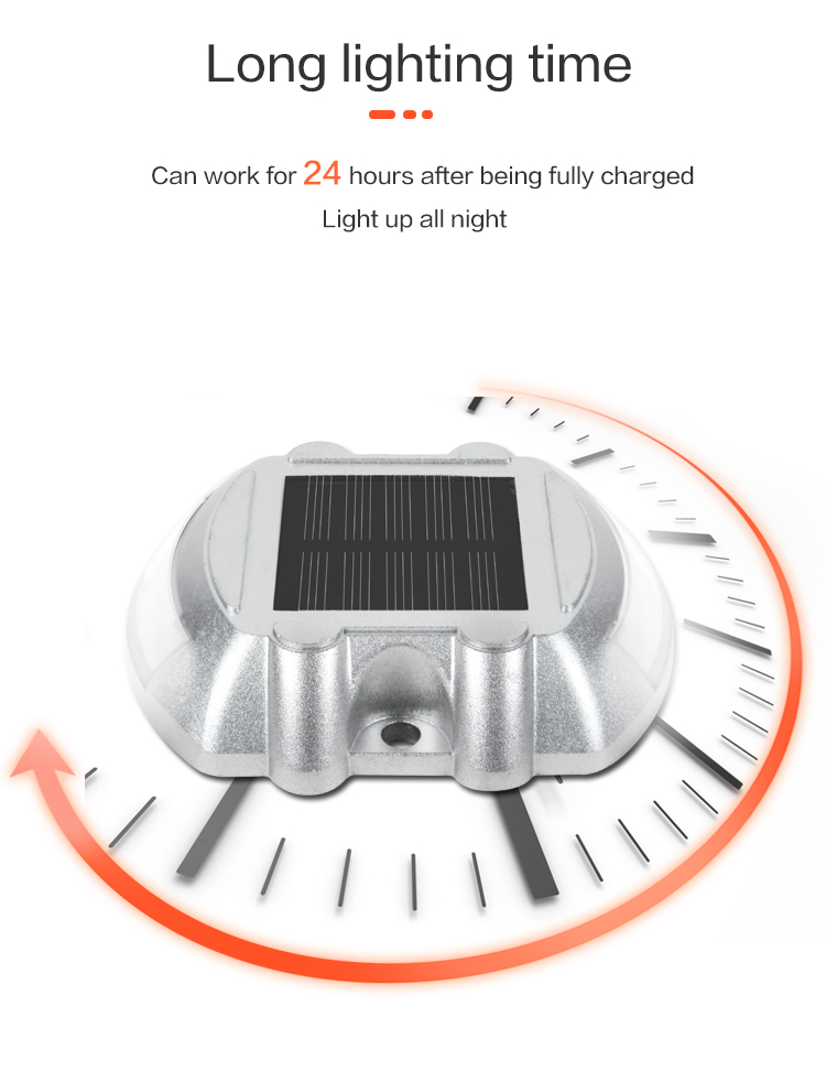 New Flat Ground Solar Lights Power LED Outdoor Road Light Driveway Pathway Dock Path Ground Step Light for Highway Use
