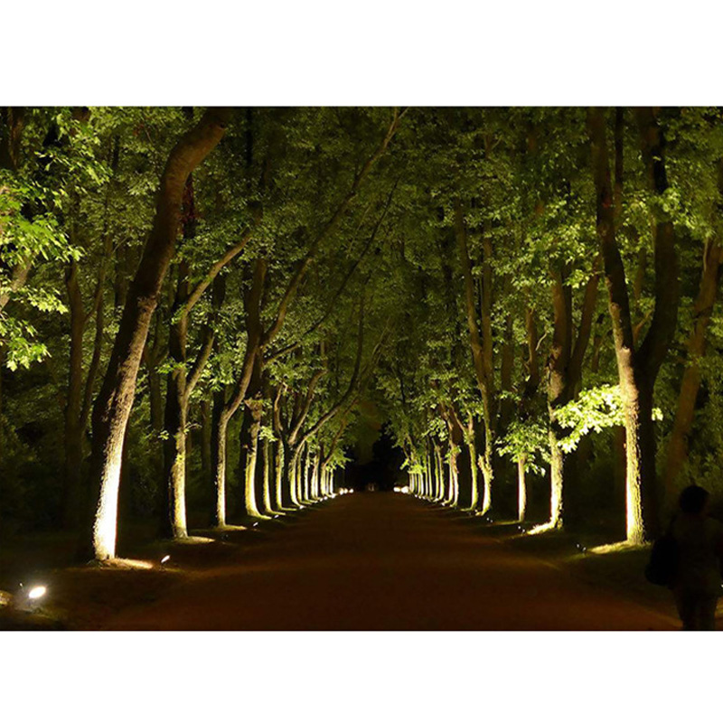 Jylh53 LED Landscape Spotlights Outdoor Yard Tree Light for Garden Lighting