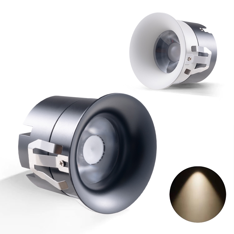 50000 Hours 7W 10W 15W Recessed Plaster LED Downlights DL1590