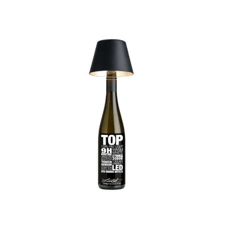 Sophisticated Bottle Design Desk Small Table Lamp DTL2320