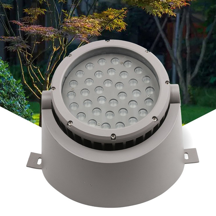 IP67 Aluminium Die Casting Asymmetric LED Ground Light  Waterproof Outdoor Garden Path Spot Recessed Landscape Underground Light