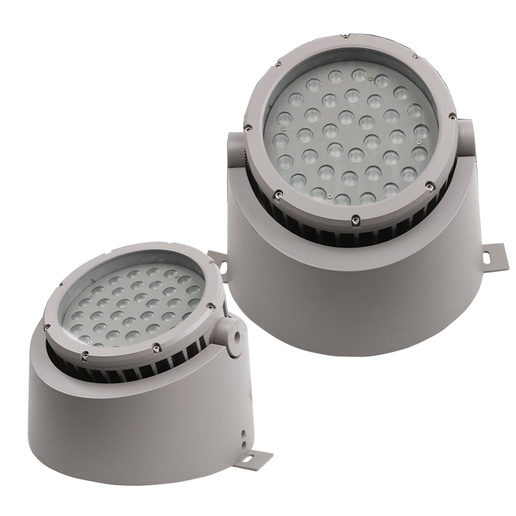 IP67 Aluminium Die Casting Asymmetric LED Ground Light  Waterproof Outdoor Garden Path Spot Recessed Landscape Underground Light