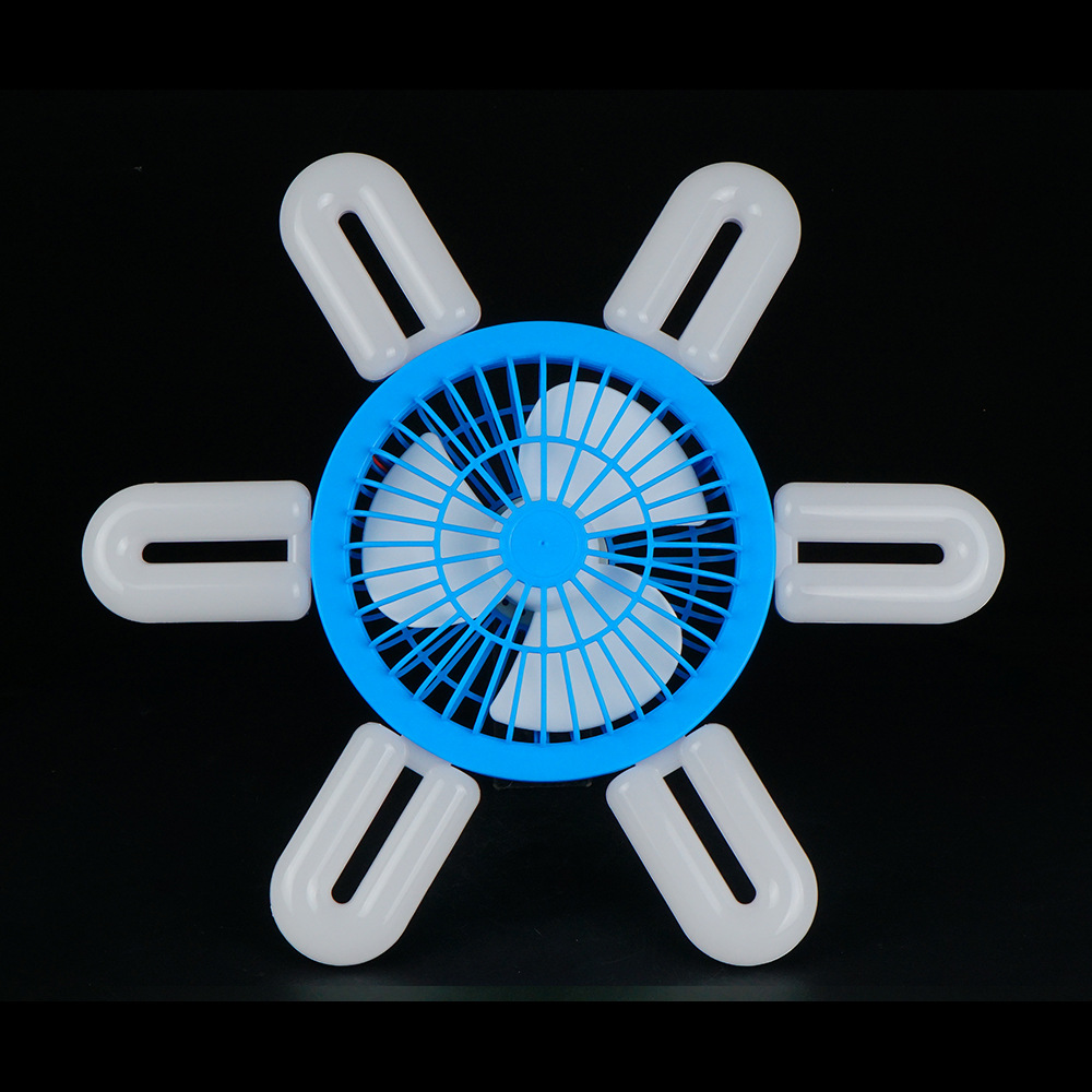 New Trend Factory Sale Modern Led Ceiling Fan With Light Remote Co<i></i>ntrol U-Shaped Fan Light