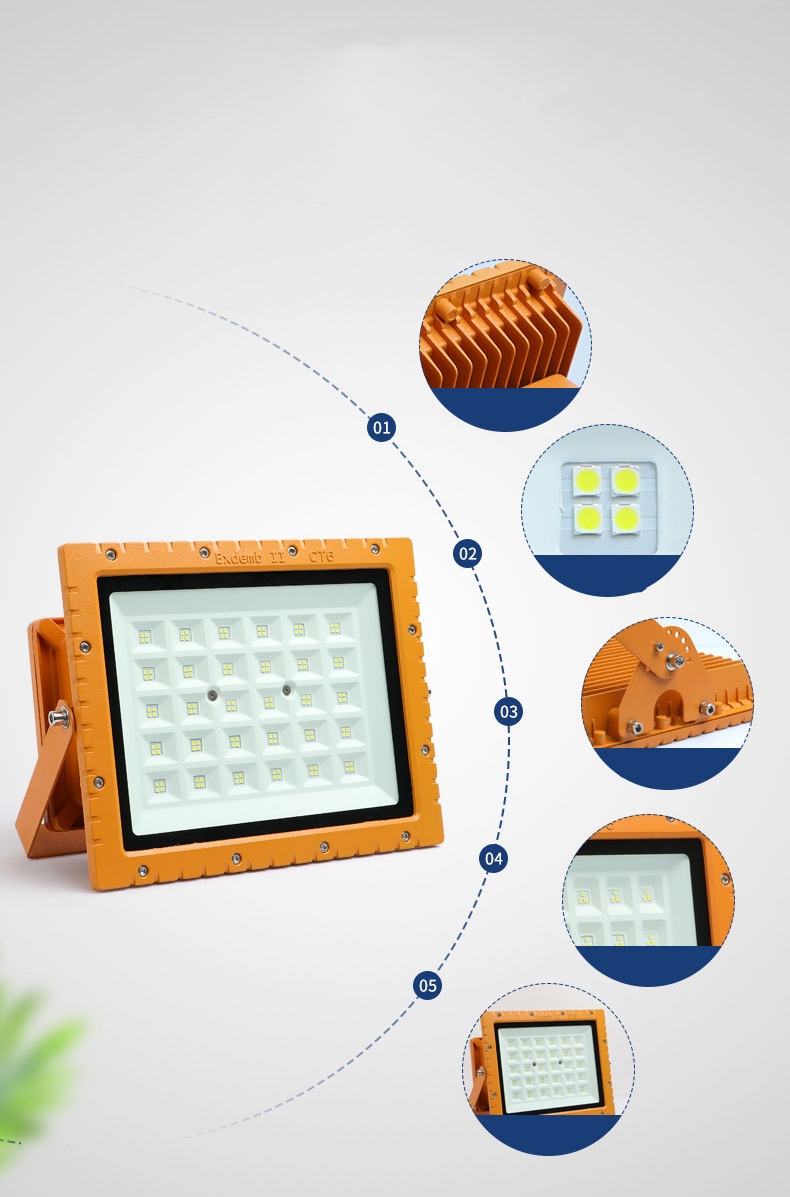 50w 100w 150w 200w Waterproof and Dustproof LED Explosion-proof Street Light