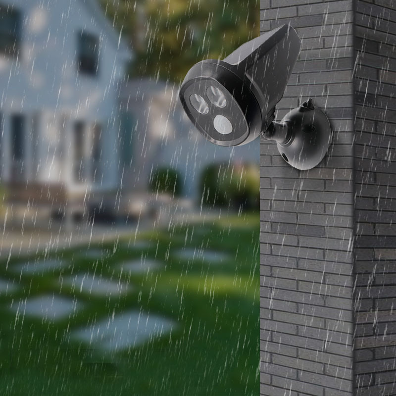 Outdoor Rotatable 2LED Floodlight IP65 Rating for Garden & Fence Wall Lighting Solar Induction Wall Light