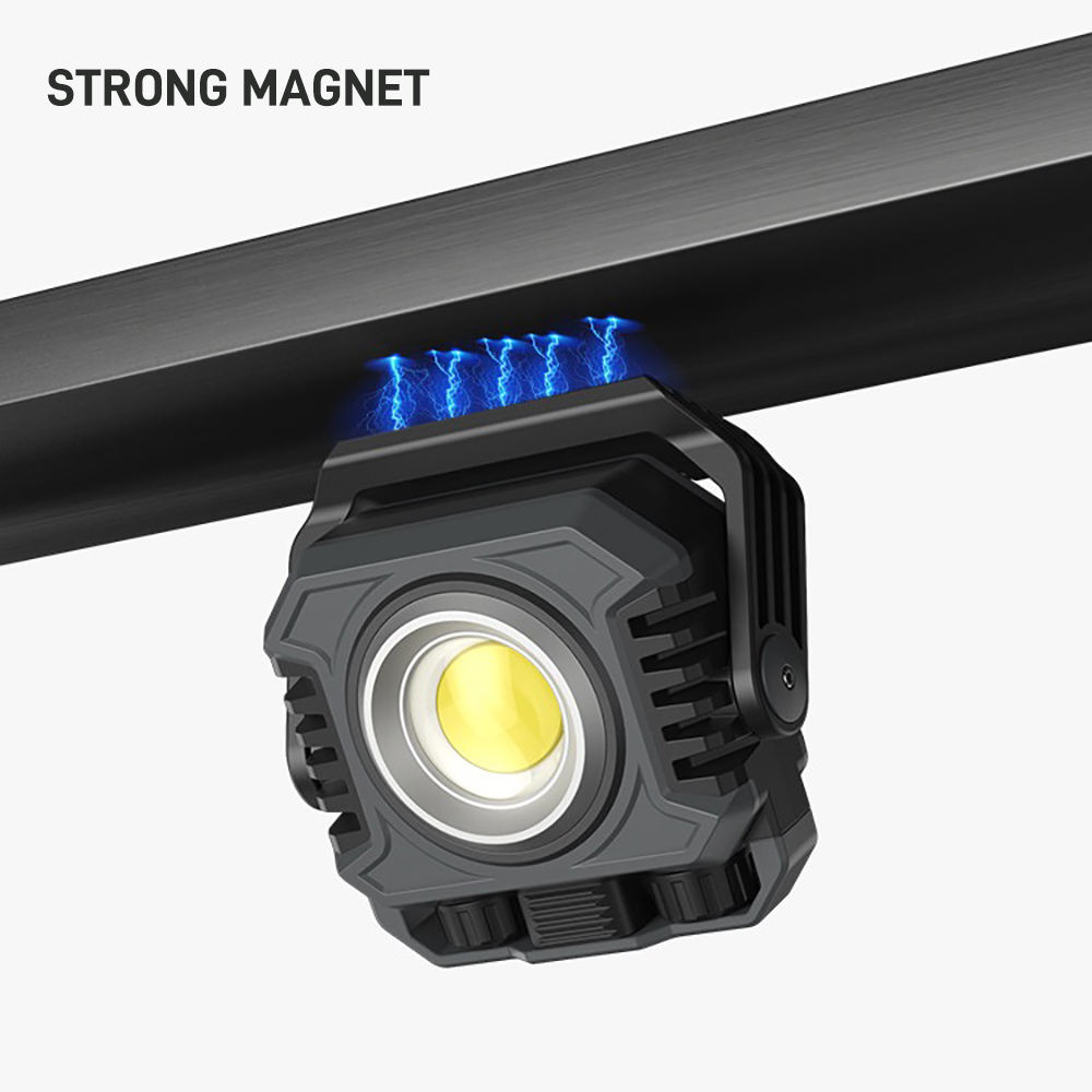 New Cob Working Lights Built-in Battery Type C Charging Tent Light Portable Long-range Magnetic Inspection Lamp