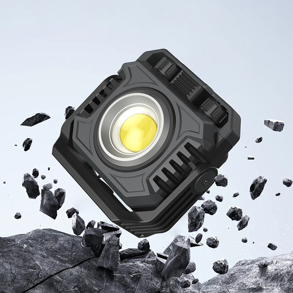 New Cob Working Lights Built-in Battery Type C Charging Tent Light Portable Long-range Magnetic Inspection Lamp