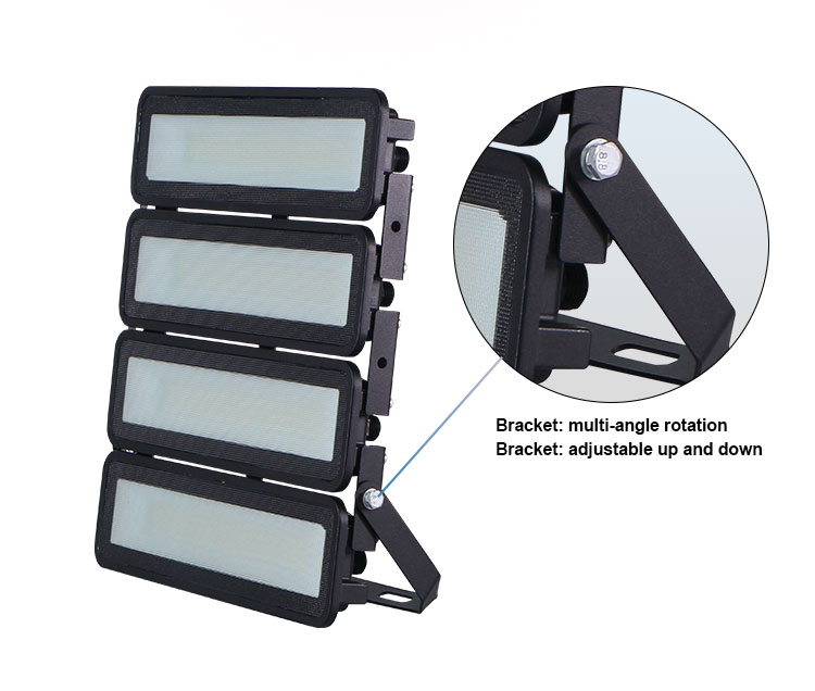 KCD Aluminum 3000k 220 Volt Module IP66 10000lm 100w 150w 200w 500w High Lumen Outdoor Co<i></i>nstruction Light LED Flood Light