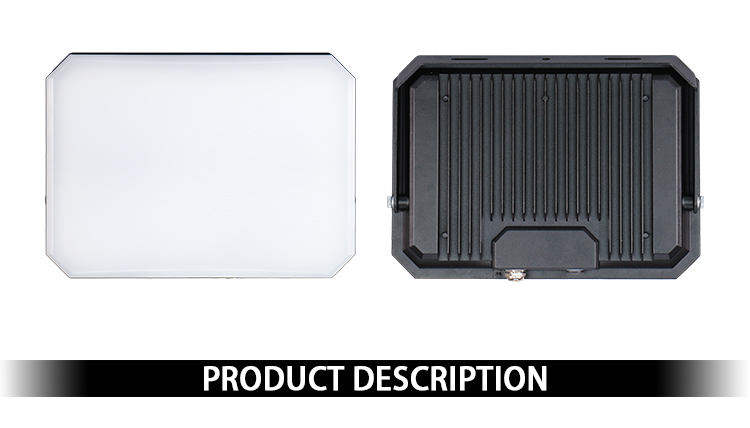 KCD Outdoor Square Wall Lamps Modern 12 Volts High Watts 15w 30w 50w 100w 300w 400 Watt Water Proof Projector LED Flood Light