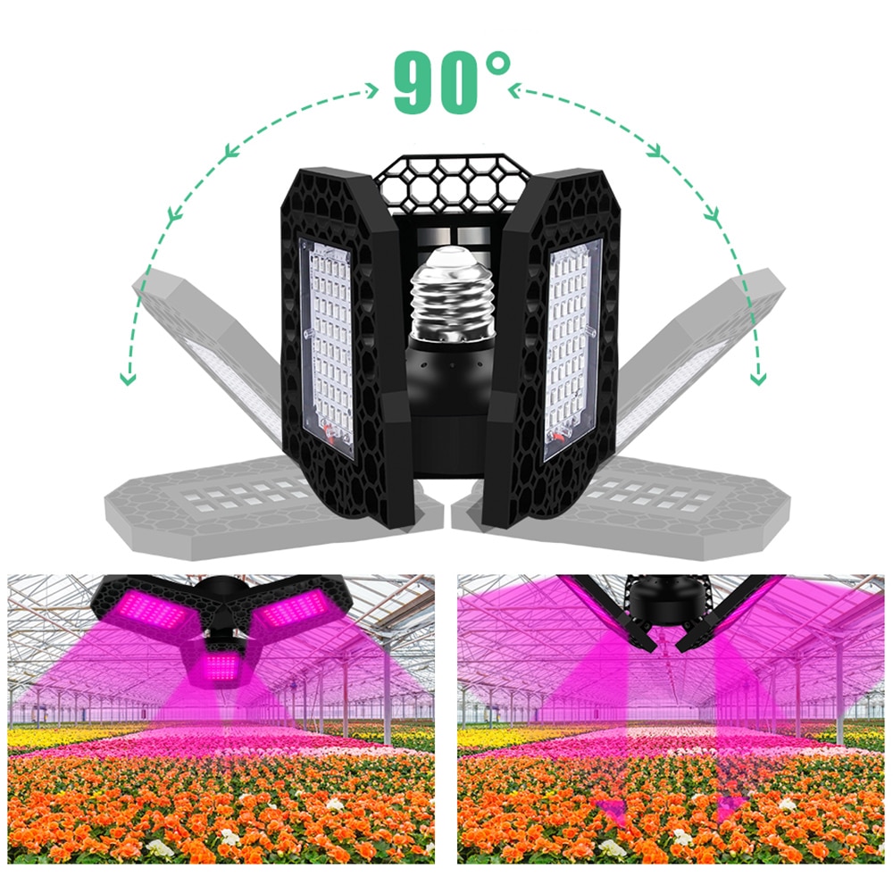 Plug-and-Play Commercial LED Plant Grow Light E27/E26 Tent for Veg Flower Growth Red Blue Emitting Promotes Growth Greenhouse