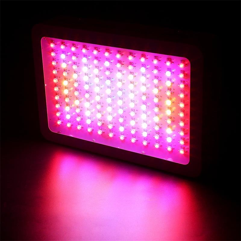 600W LED Grow Light with Adjustable 100W Switch Full Spectrum 3087 lm Aluminum Body Lunen Bloom for Plants