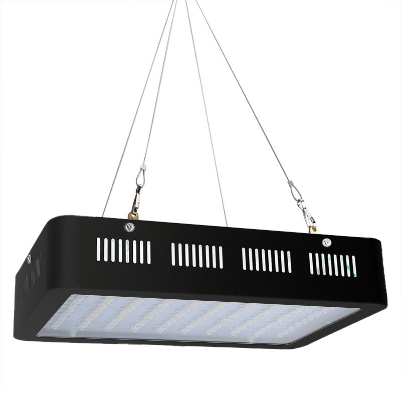 600W LED Grow Light with Adjustable 100W Switch Full Spectrum 3087 lm Aluminum Body Lunen Bloom for Plants