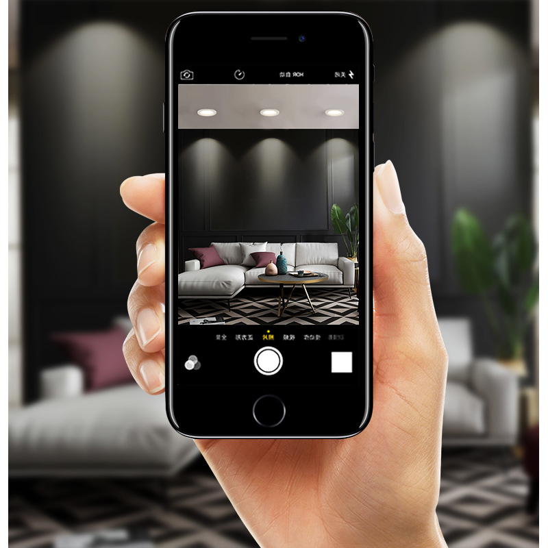 Modern 3w Aluminum Mini LED Spot Light Dimmable 30mm LED Downlight with Wireless Remote Co<i></i>ntrol for Smart Home Lighting