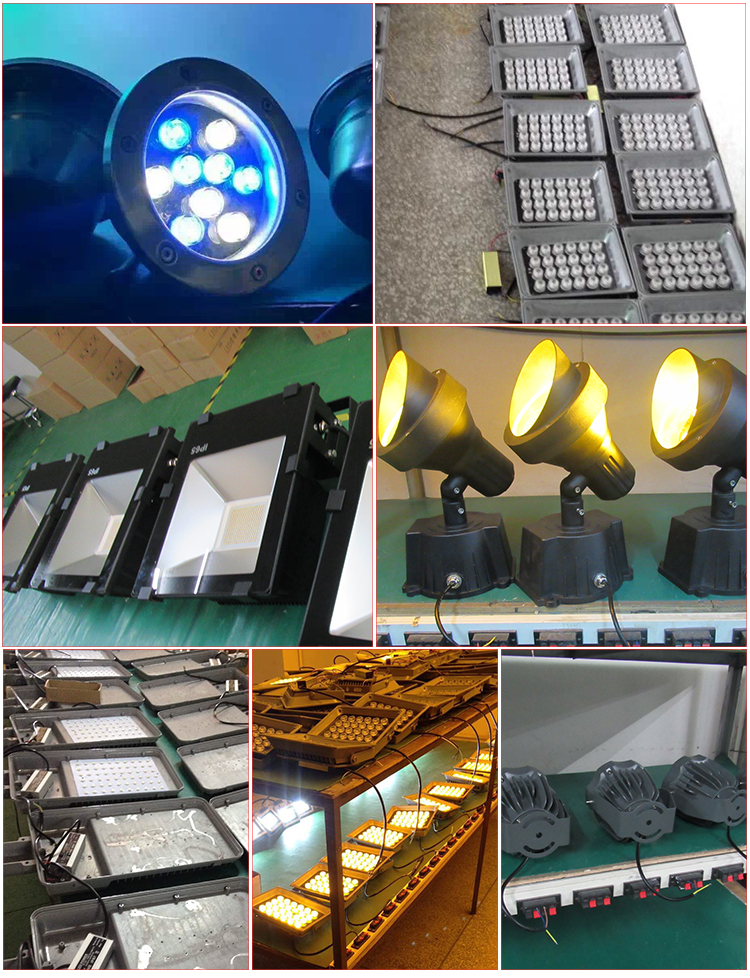 Factory Price High Brightness Custom Floodlight Outdoor Work 9 10 12 15 Watt Led Flood Light