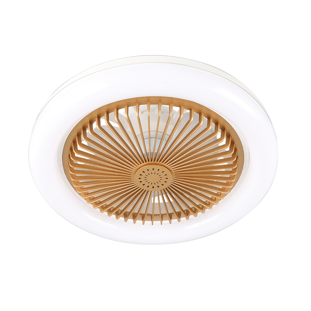 Modern 30W Dimmable 3 Colors Remote Control Aromatherapy Ceiling Fans Light CL820