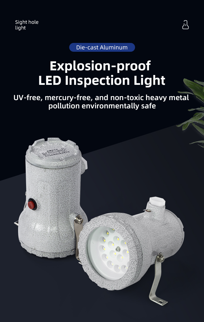30W LED Explosion-Proof Light Waterproof IP66 Rating Durable and Versatile Lamp