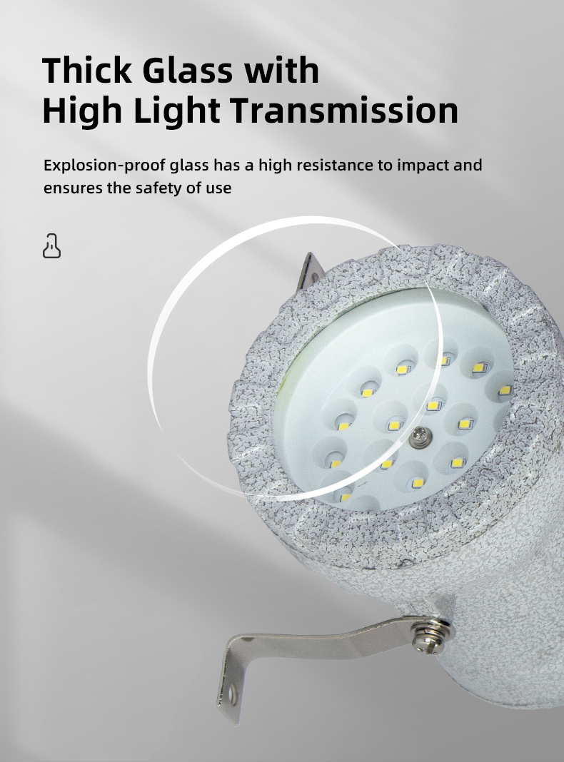 30W LED Explosion-Proof Light Waterproof IP66 Rating Durable and Versatile Lamp