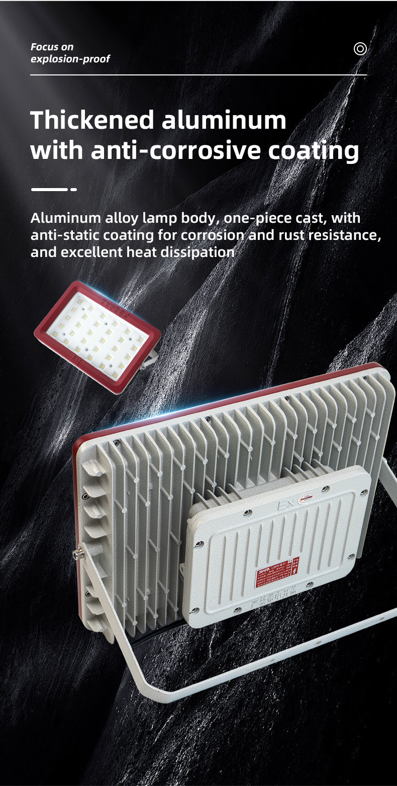 Factory Supplied Waterproof LED Light EX Explosion Proof Lamp with IP66 Rating