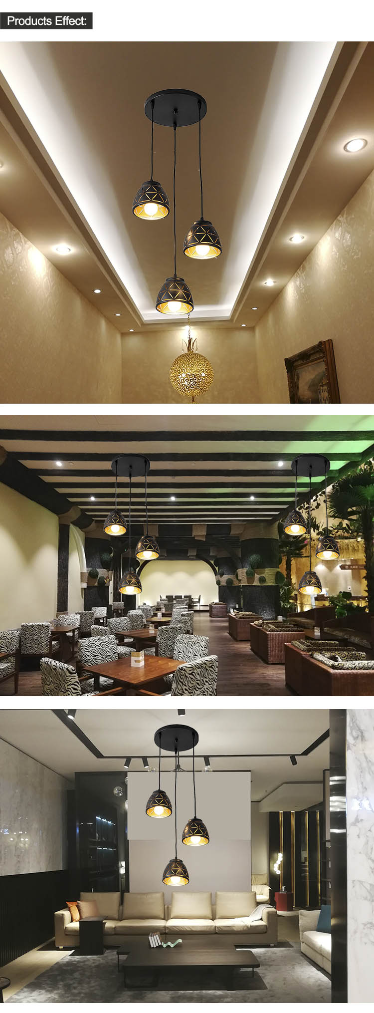 Modern Simple Dining Room Pendant Lamp Kitchen Living Room Long Chandelier Home Office Lighting Decoration Urban Style Pendant