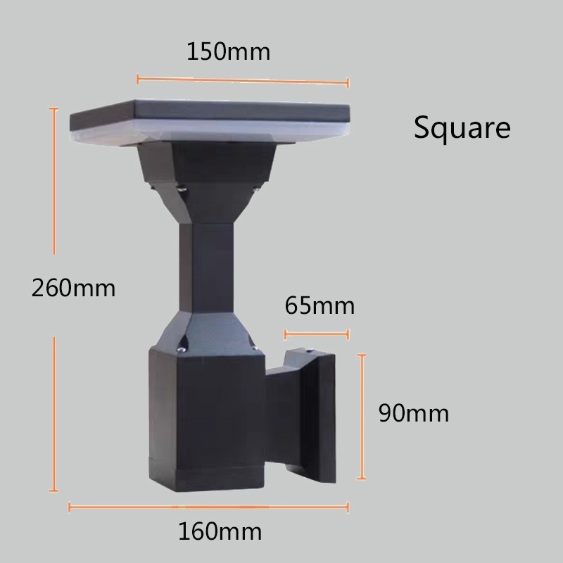 Outdoor Garden Light Led Wall Mount Lamp Decorative up and Down Lighting Wall Light for Garden