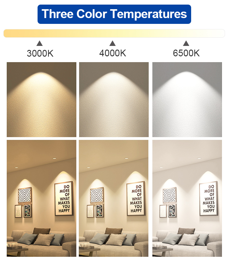 Commercial 25 Adjustable Led Downlight White Color Spotlights Adjustable Led Recessed Downlight Double Cob Downlight