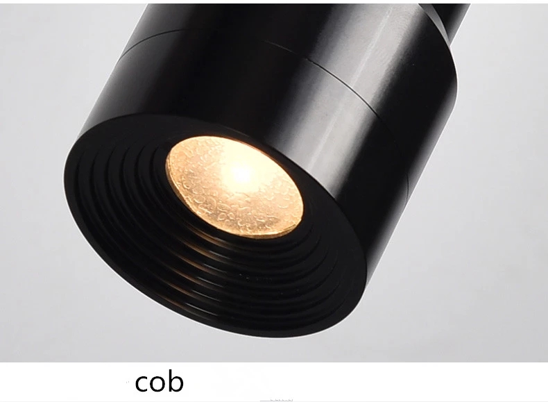 Modern Design Led Zoomable Tracklight High Lumen Surface Mounted Zoomable Cob Spot Light 5w for Indoor Lighting