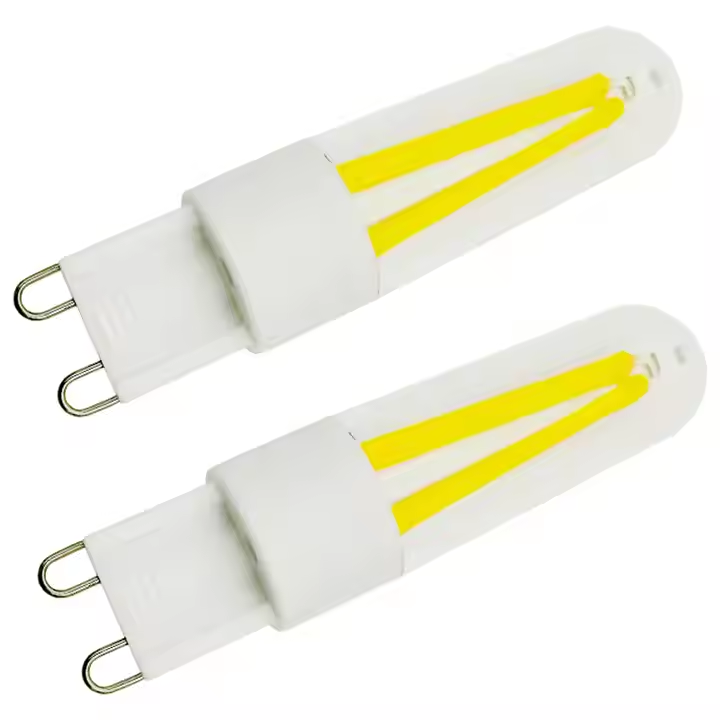 240V/110V High Power G9 LED Bulb 300 Lumens 3 Watts 2700K Indoor Decorative Dimmable for Hotel Filament LED Light Source