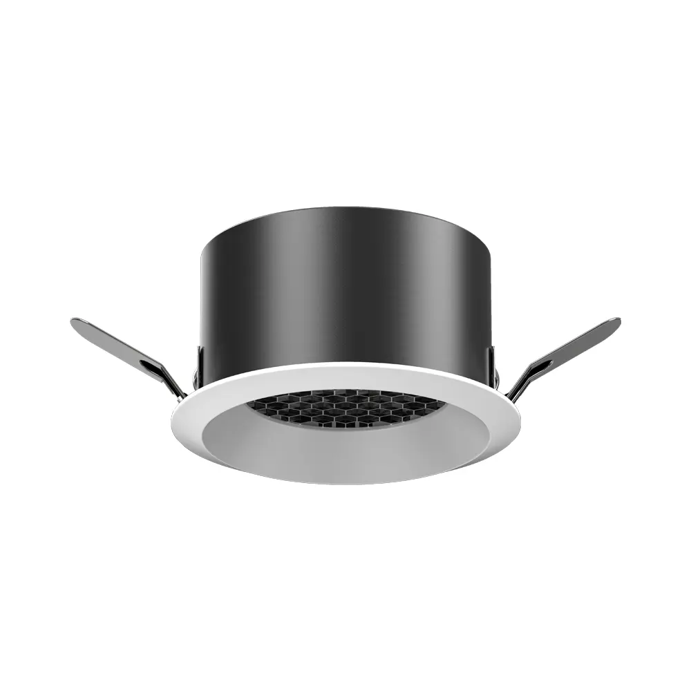 AC110V 220V Wide Voltage Modern Round Ceiling Light Anti Glare Aluminum Shell Recessed Ceiling Light for Wedding