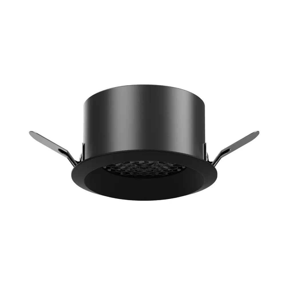 AC110V 220V Wide Voltage Modern Round Ceiling Light Anti Glare Aluminum Shell Recessed Ceiling Light for Wedding