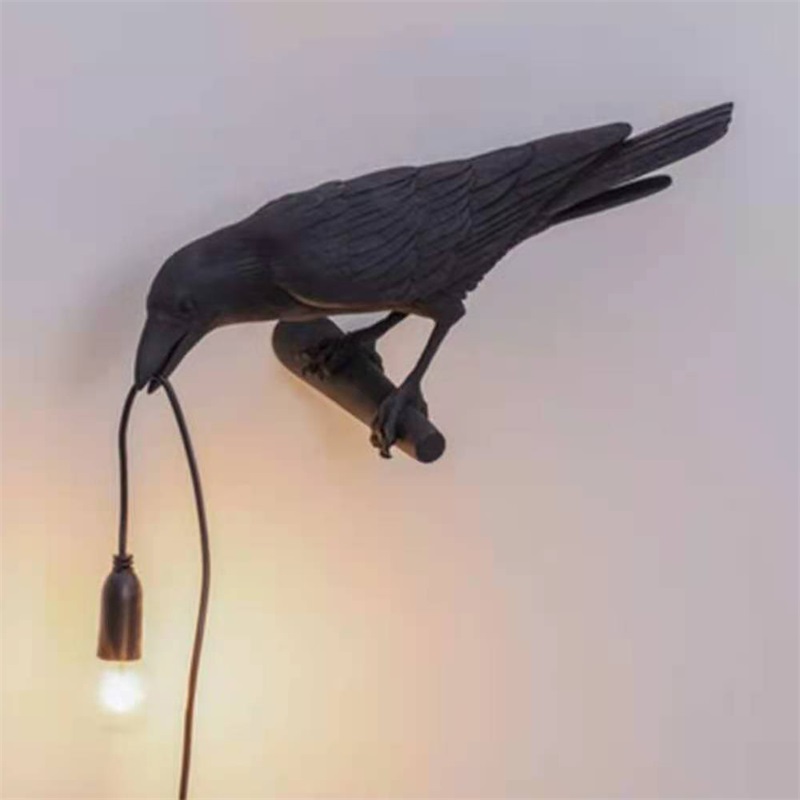 Table Desk Lamps LED Resin Modern Nordic Creative Lucky Bird Decoration Lighting for Home