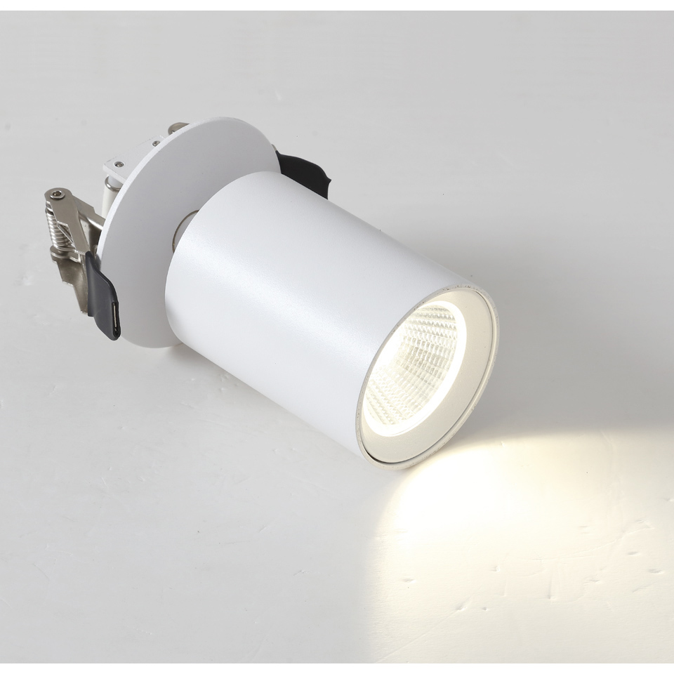 High Quality 9W LED Spotlight COB Downlight for Clothing Stores White LED Lamp 220V for Living Room Ceiling Spot Light AC Power