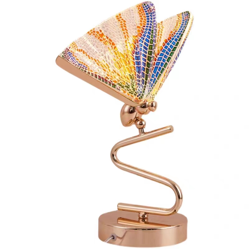 butterfly Bedroom or Living Room Custom 3D LED Table Lamp DTL2460