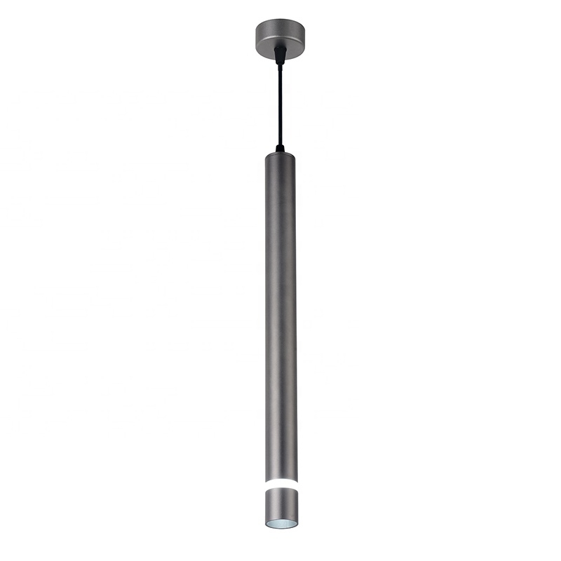 Long Tube Aluminum 10W COB White Color Pendant Lamps Room Kitchen Hanging Lights Dining Table Light Pendant Lights Chandelier