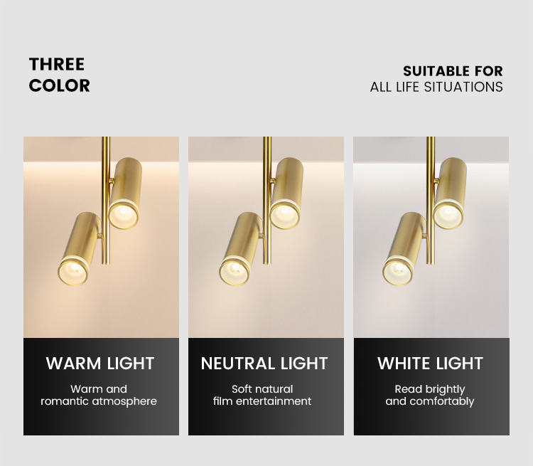 LED Ceiling Spotlights Mobile Head Surface Mounted Interior for Shop Clothing Stoer Decoration Staircase Bar