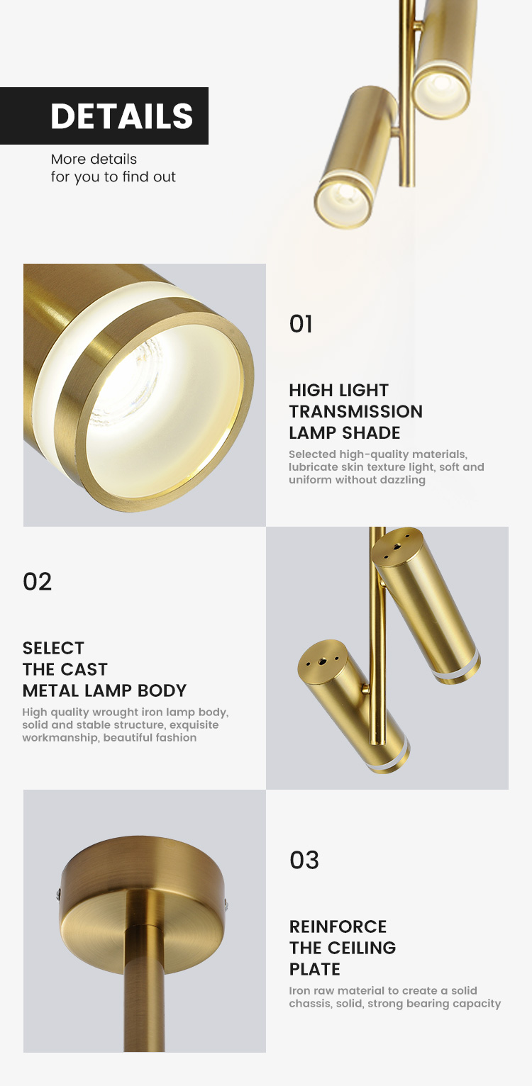 LED Ceiling Spotlights Mobile Head Surface Mounted Interior for Shop Clothing Stoer Decoration Staircase Bar