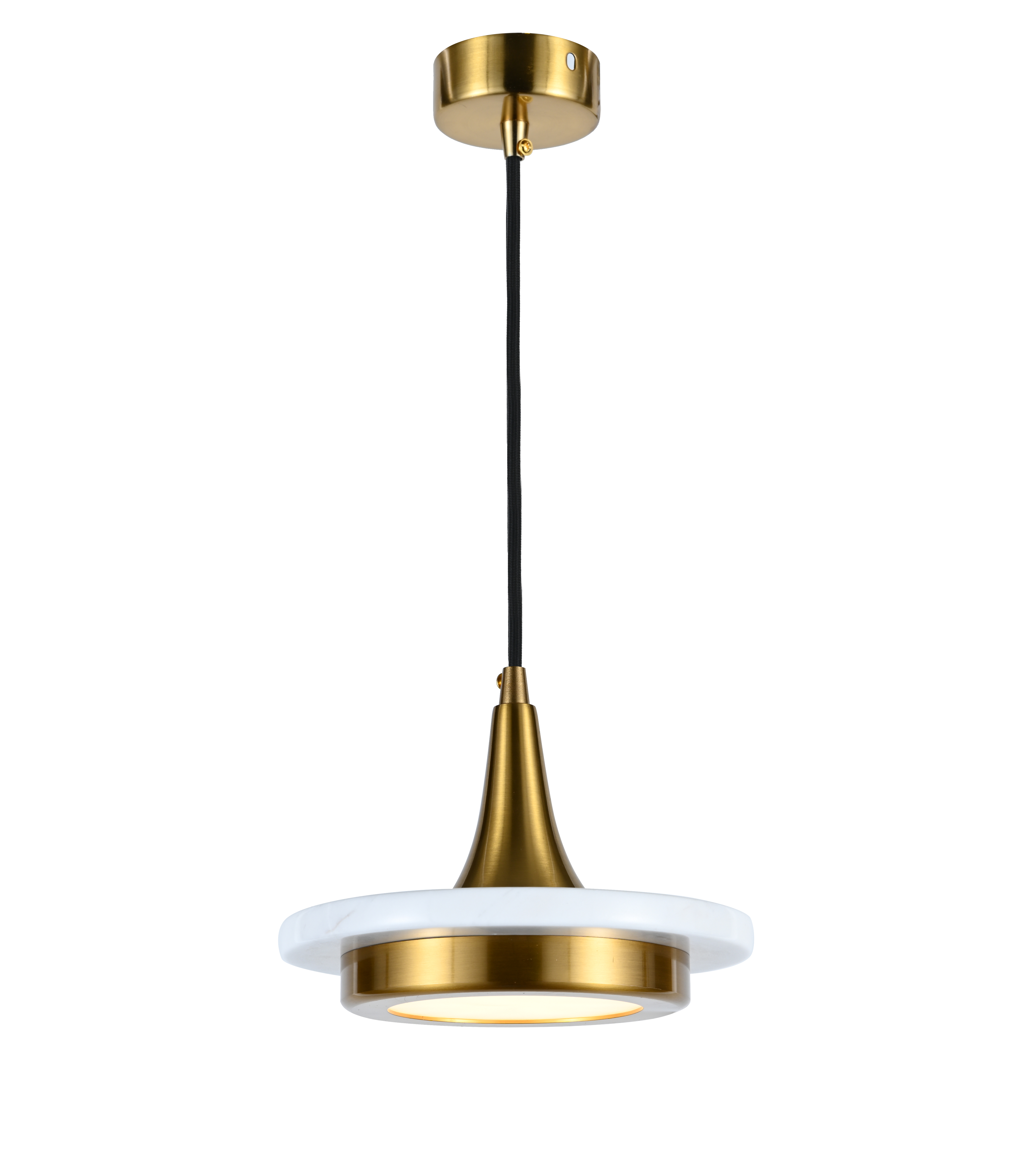 Modern Small Gold Aluminum Pendant Light PEN1370