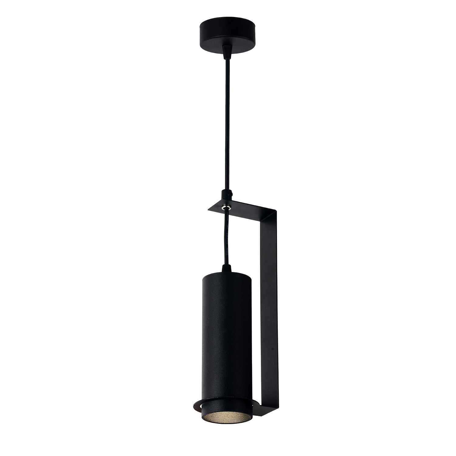 5W Black Color Aluminum Round Pipe Hanging Lamp GU10/MR16 Dining Home Decor Spot LED Indoor Ceiling Pendant Light