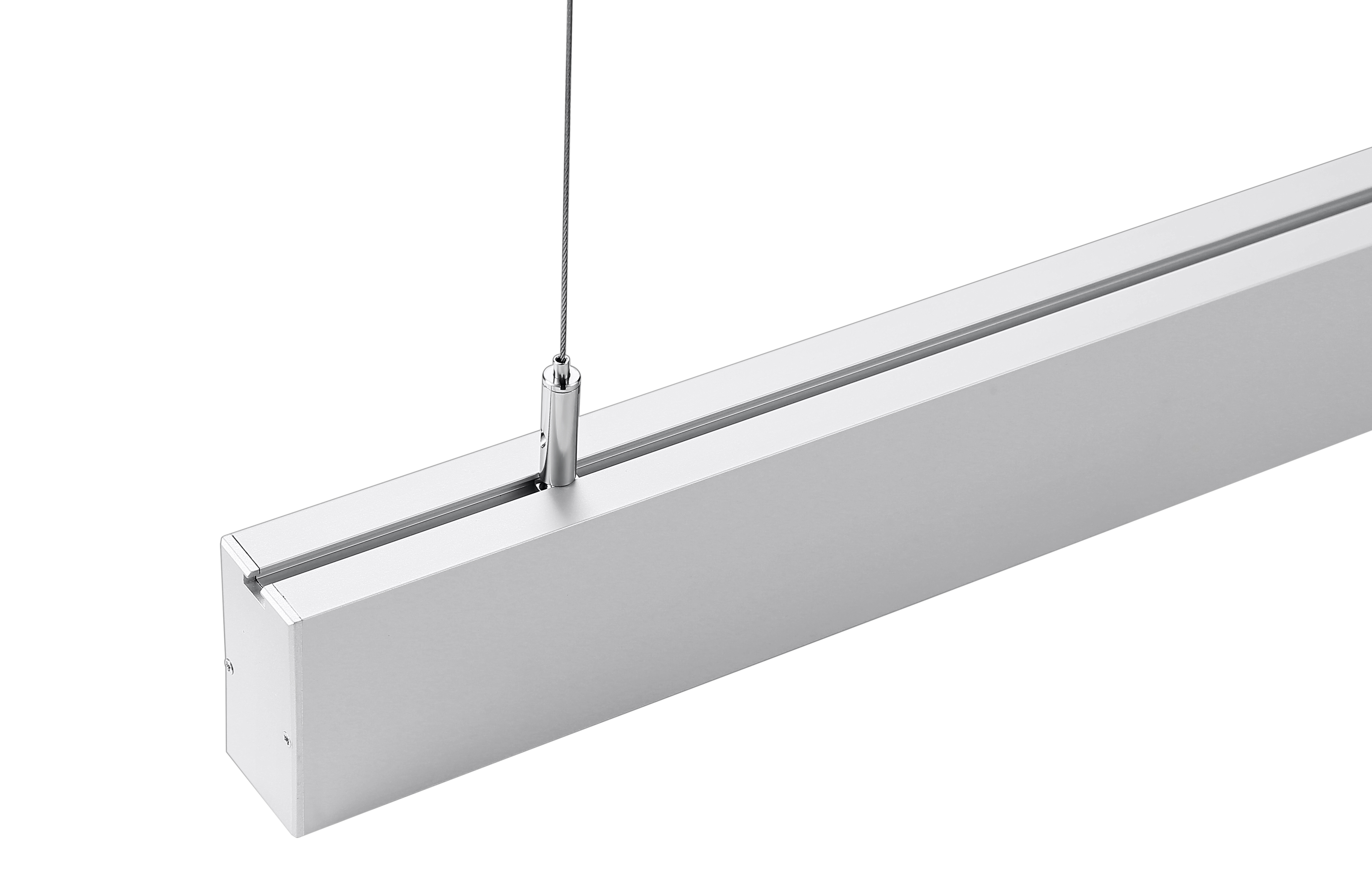 Aluminum and PC Lamp Body 600/1200/1800/2400mm Office LED Pendant Linear Light LNL1400picture3