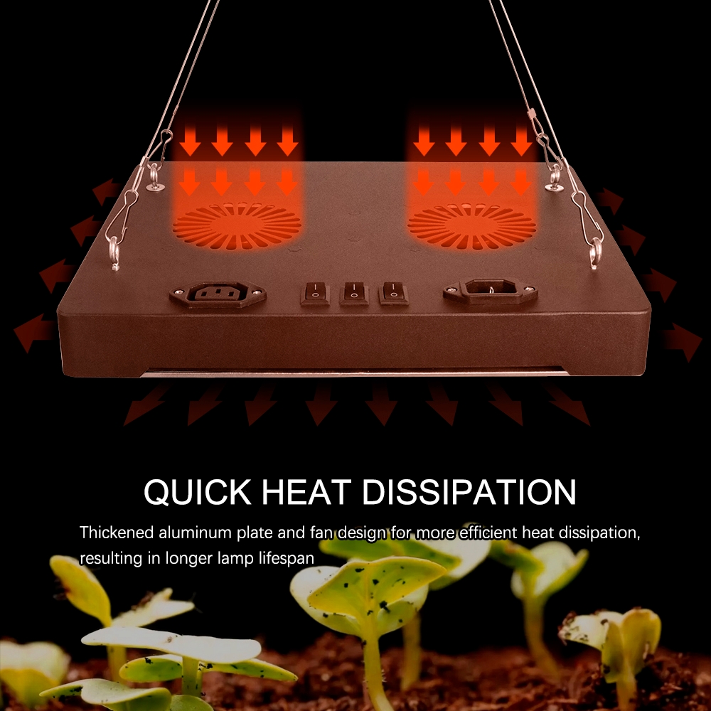 Full Spectrum Phytolamp for Indoor Plants Grow Tent GRW1800picture5