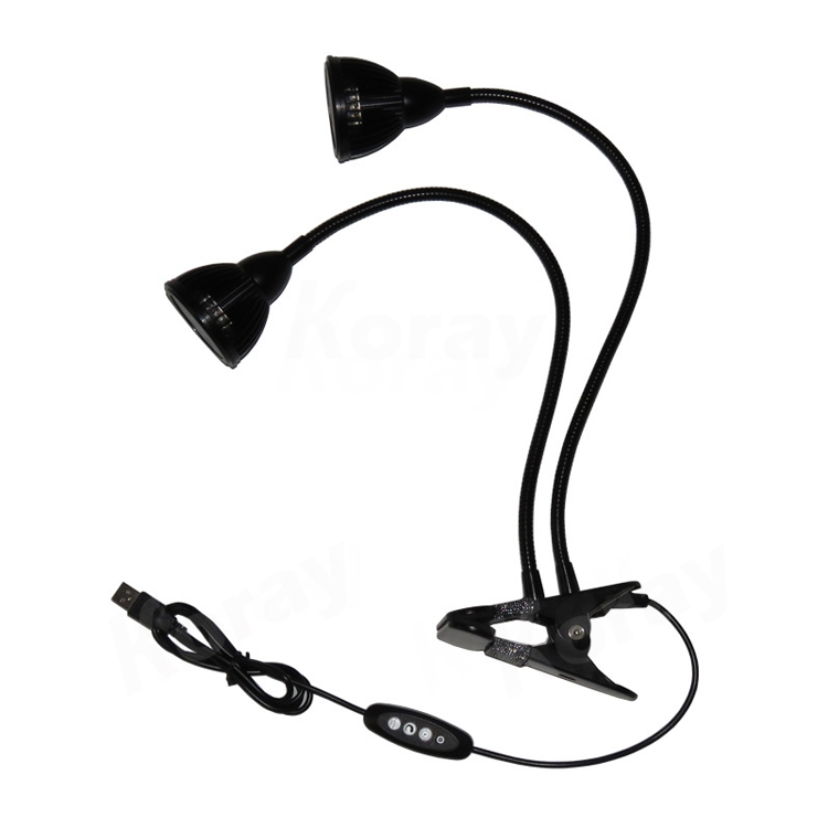 Programmable Mini Gooseneck PAR38 Lamp UV 15000K Bubble LED Aquarium Light AQL2200picture2