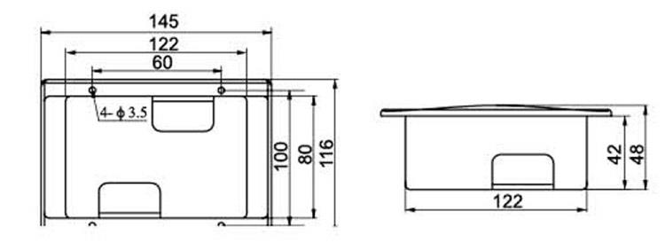 IP20 Marine Switch Socket 10A/15A Marine Switch