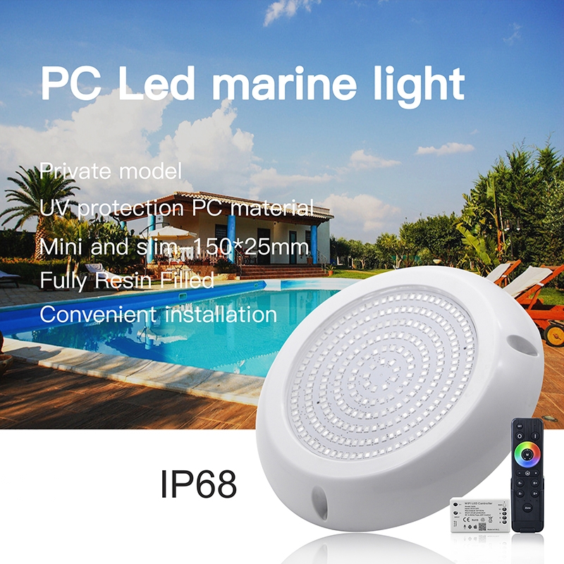 DC12V PC LED Boat Light Wall Mounted Underwater Pool Lights UW1630picture6