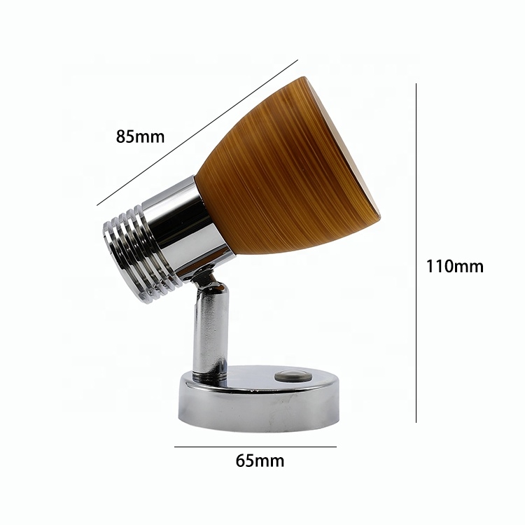 12V LED RV Interior Reading Light with USB Port (5V/2A) Bedside MRL1100picture3