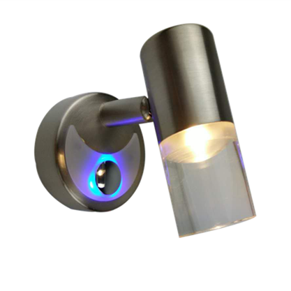 Professio<i></i>nal Manufacturer 1w 12v LED Swivel Reading Light Blue & White Light for Campervan/Motorhome/Caravan