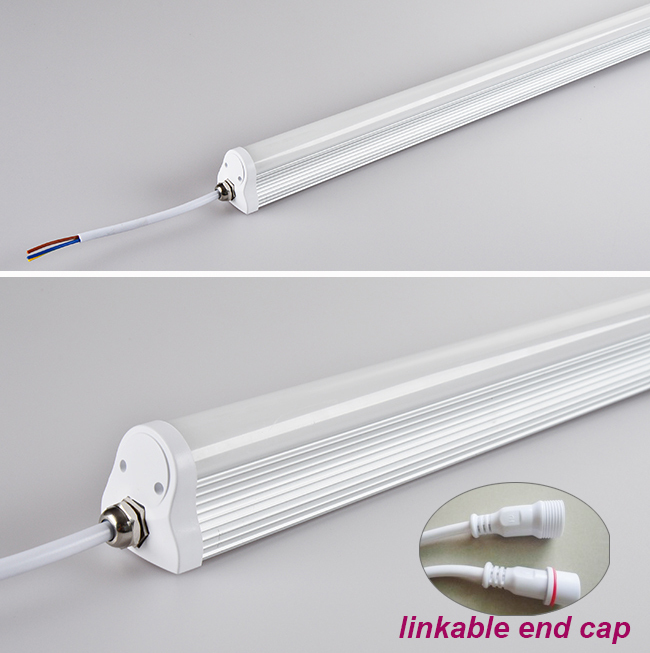 Cooler Door Led Tube Light/walk-in Cooler Led Light 4000k V Shape Cooler Integrated Led Tube Light Fixture with CE ETL TUV Certs